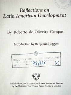 Reflections on Latin American development