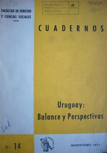 Uruguay : balance y perspectivas