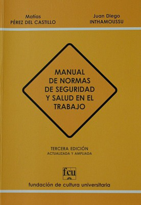 Manual de normas de seguridad y salud en el trabajo