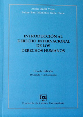 Introducción al Derecho Internacional de los Derechos Humanos