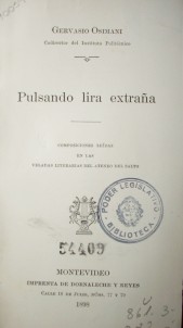 Pulsando lira extraña