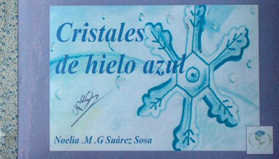 Cristales de hielo azul