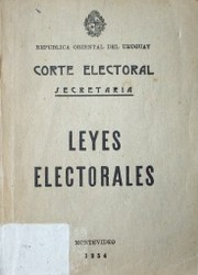 Leyes electorales