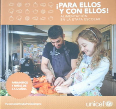 ¡Para ellos y con ellos! : alimentación en la etapa escolar