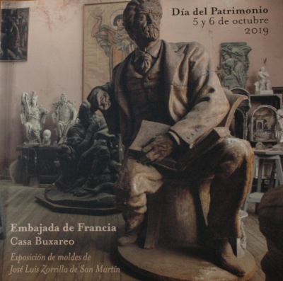 Exposición de moldes de José Luis Zorrilla de San Martín : Embajada de Francia, Casa Buxareo : Día del Patrimonio, 5 y 6 de octubre, 2019