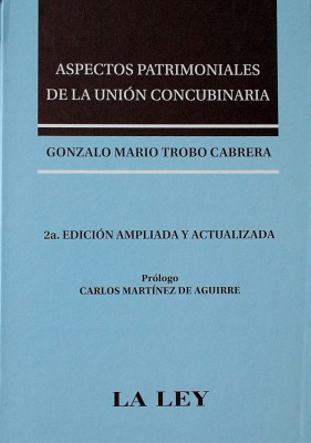 Aspectos patrimoniales de la unión concubinaria