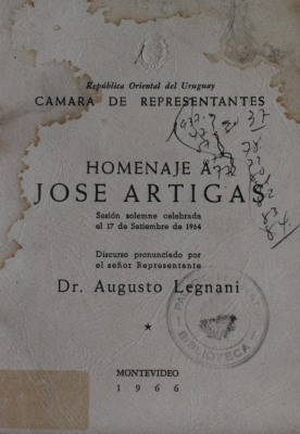 Homenaje a José Artigas
