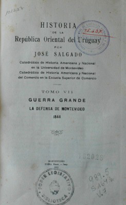 Historia de la República Oriental del Uruguay