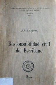 Responsabilidad civil del Escribano