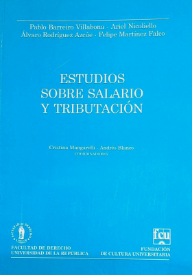 Estudios sobre salario y tributación