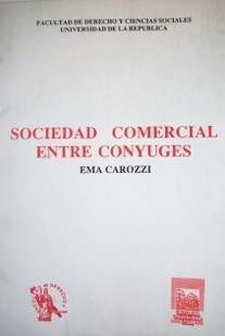 Sociedad comercial entre cónyuge