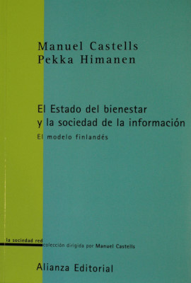 El Estado del bienestar y la sociedad de la información : el modelo finlandés