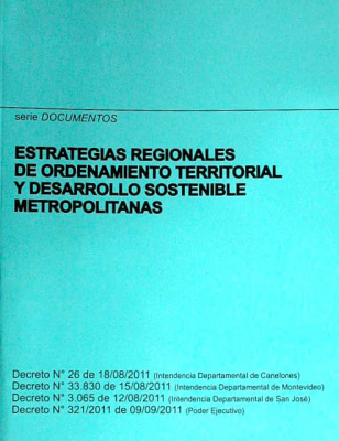 Estrategias regionales de ordenamiento territorial y desarrollo sostenible metropolitanas