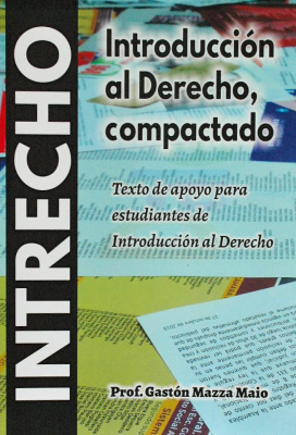 Intrecho : introducción al Derecho, compactado