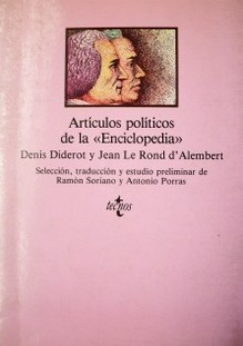 La Enciclopedia : (selección de artículos políticos)