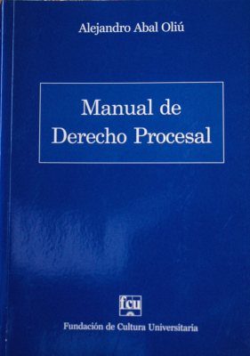 Manual de Derecho Procesal