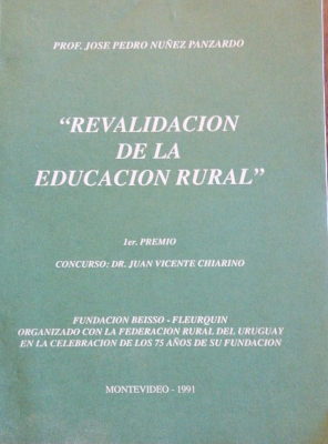 Revalidación de la educación rural