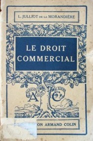 Le Droit commercial