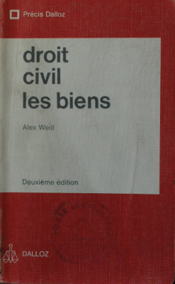 Droit civil : les biens