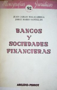 Bancos y Sociedades Financieras