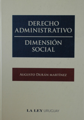 Derecho Administrativo : dimensión social