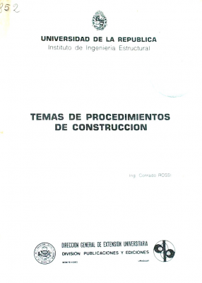 Temas de procedimientos de construcción