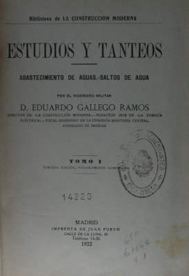 Estudios y tanteos