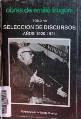 Selección de discursos : años 1920-1921