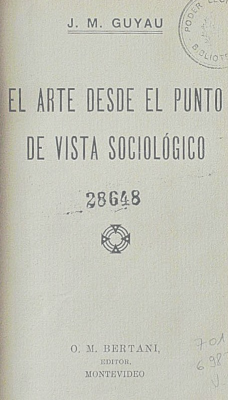 El arte desde el punto de vista sociológico