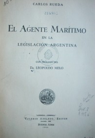 El agente marítimo en la legislación argentina