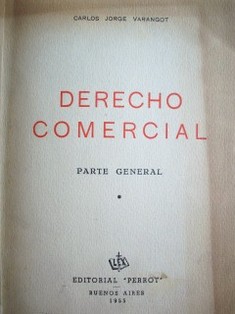 Derecho Comercial