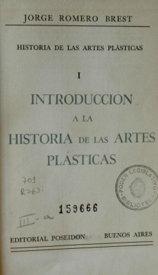Introducción a la historia de las artes plásticas