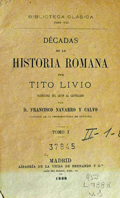 Décadas de la historia romana