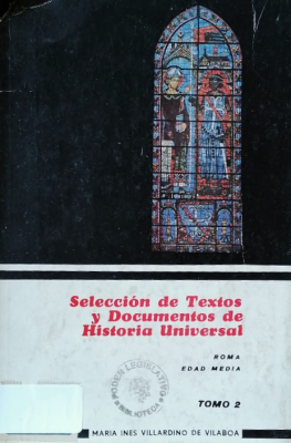 Selección de textos y documentos de historia universal