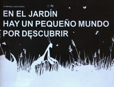 En el jardín hay un pequeño mundo por descubrir