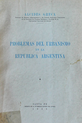 Problemas del urbanismo en la República Argentina