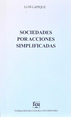 Sociedades por acciones simplificadas