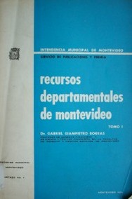 Recursos departamentales de Montevideo