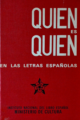 Quién es quién : en las letras españolas