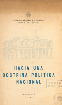 Hacia una doctrina política nacional