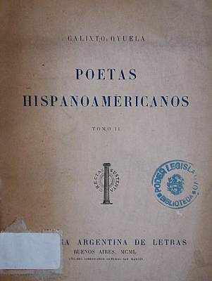 Poetas Hispanoamericanos
