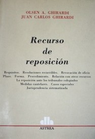 Recurso de reposición