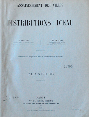 Distributions d´eau