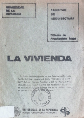 La vivienda