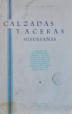 Calzadas y aceras suburbanas