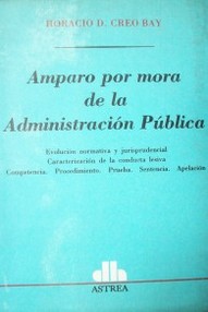 Amparo por mora de la Administración Pública