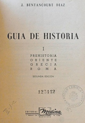 Guía de historia I : Prehistoria, Oriente, Grecia, Roma