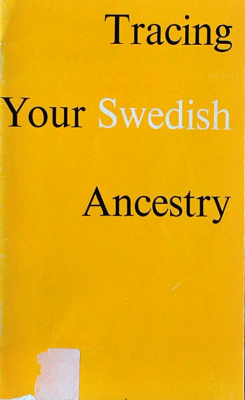 Tracing your swedish ancestry