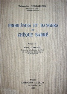 Problèmes et Dangers du Chèques Barré