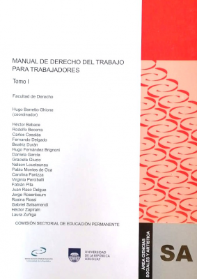 Manual de derecho del trabajo para trabajadores